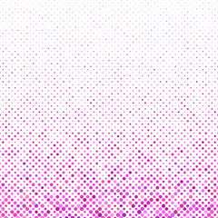 Poster - Pink repeating dot pattern - vector winter background illustration from circles