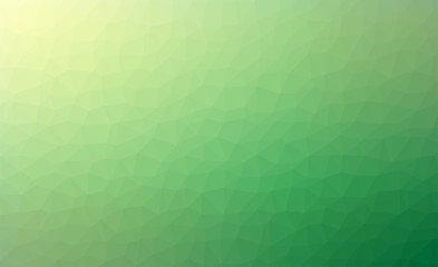 Wall Mural - Abstract green colorful lowploly of many triangles background for use in design. EPS10 vector