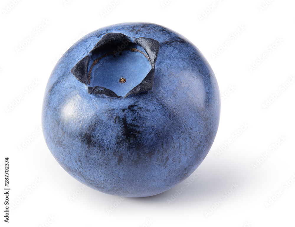 Blueberry isolated. Blueberry on white background. Bilberry. Clipping path. - obrazy, fototapety, plakaty 