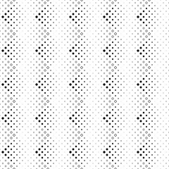 Poster - Abstract square pattern background - repeating geometrical monochrome vector graphic from diagonal squares