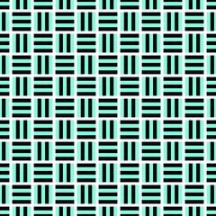 Poster - Seamless abstract square pattern background design - color vector illustration