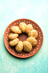 Nan khatai or Nankhatai is an authentic Indian sweet and savory eggless cookie loaded with dry fruits 