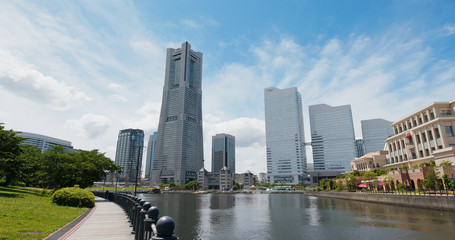 Poster - Yokohama city harbor