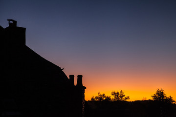 Wall Mural - Allassac (Corrèze, France) - Coucher de soleil