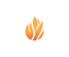 Wall Mural - Fire logo