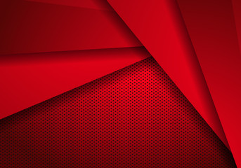 red modern technology design background with dots texture. pattern design modern luxury futuristic c