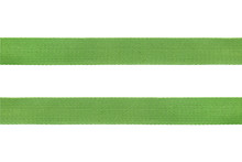 Green Belt Strap Nylon  Solated On  White Background With Clipping Path