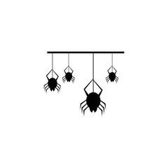 Spider logo template vector icon design