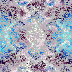 Aufkleber - Vector image with imitation of grunge datamoshing texture.