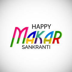 Poster - Happy makar sankranti