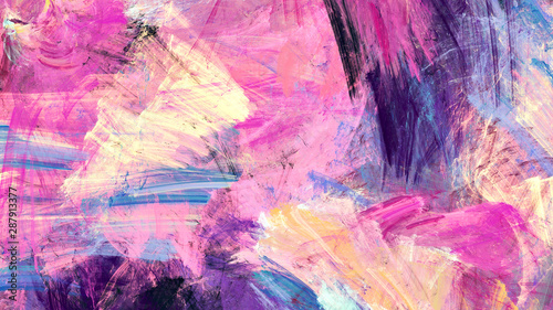 Bright artistic splashes. Abstract painting color texture. Modern futuristic ...