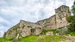 Ruins of Berat castle in Albania