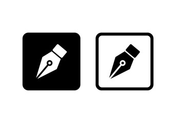 Poster - Pen tool Icon vector