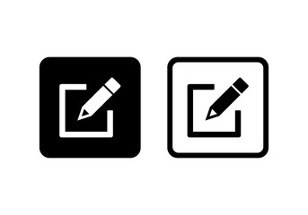 Poster - Edit icon, Pencil icon, sign up Icon vector. symbol for web site Computer and mobile vector.