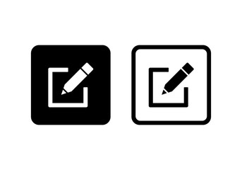Poster - Edit icon, Pencil icon, sign up Icon vector. symbol for web site Computer and mobile vector.