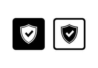 Poster - Shield Icon Vector. symbol for web site Computer and mobile.