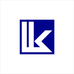 Poster - KW Logo. Symbol. Icon Vector Eps 10.