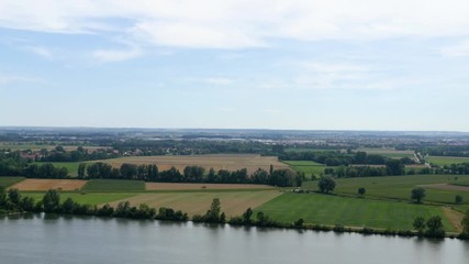 Wall Mural - Danube and surrounding lands, Regensburg