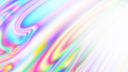 Wall Mural - Abstract holographic wavy lines. Background for banner headline, presentation, corporate identity, flyer, poster, cover backdrop, wallpaper. Vector EPS10. Not trace, include mesh gradient only