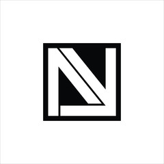 Wall Mural - letter a and y logo. square symbol. icon vector eps 10.
