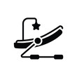 © WEBTECHOPS - Black solid icon for baby bouncer