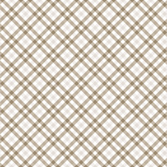 Poster - checkered table cloth background