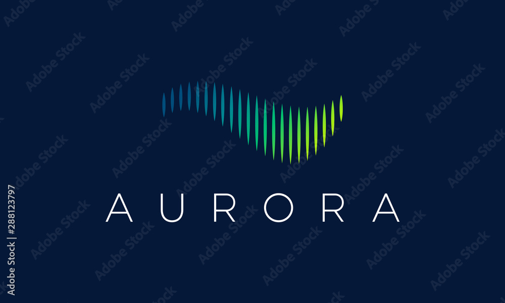 Aurora Logo - obrazy, fototapety, plakaty 