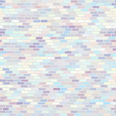 Poster - Seamless brick wall. Vector graphic illustration pattern.