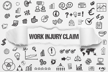 Poster - Work injury claim