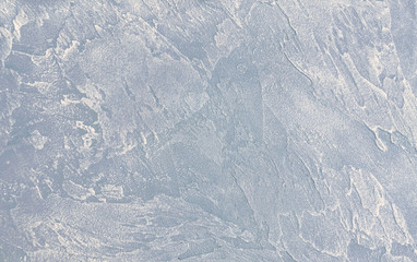 Aufkleber - Beautiful abstract wall texture with decorative plaster with mixed shades of light gray and silvery. Wallpaper background with textural artistic brush strokes, copy space.