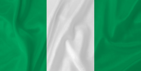 Wall Mural - Nigeria waving flag