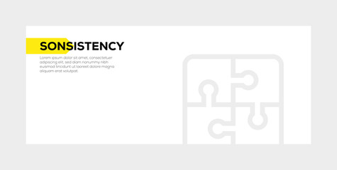 Poster - SONSISTENCY BANNER CONCEPT