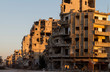 Destroyed Homs centre, Syria