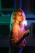 © Javier D?ez/Stocksy - Young woman with sparkler