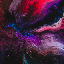 Abstract Liquid Space Background