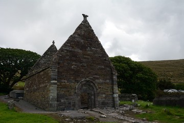 Wall Mural - Church ruins, Kilmalkedar, Ireland