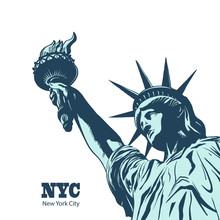 American Symbol - Statue Of Liberty.