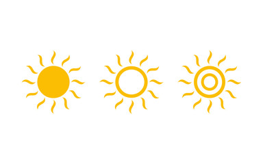 Poster - sun set icon symbol vector