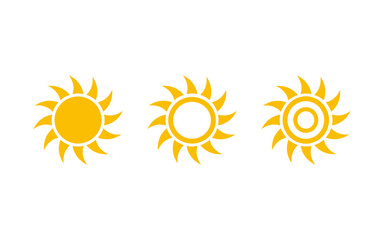 Poster - sun set icon symbol vector