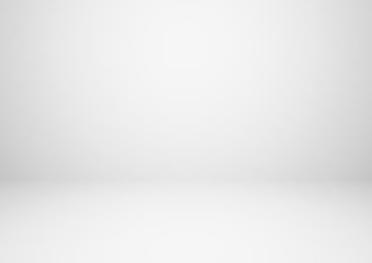 Empty gray studio room vector background