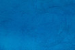 © Elena - background wall with putty painted blue texture surface