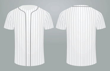 Wall Mural - Baseball shirt. vector illustration