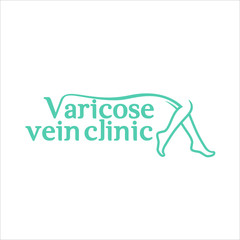 Canvas Print - foot healthy logo. varicose vein symbol. icon vector eps 10.