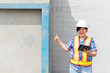 © pongmoji - Woman construction engineer at construction site