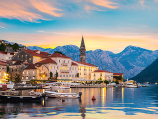 Wall Mural - Perast in evening