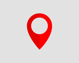 Poster - Map icons. Marker pointer. Pin location vector icon. GPS navigation symbol.