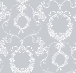 Wall Mural - seamless vintage floral lace pattern for your design