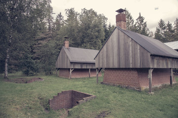 Wall Mural - The old tar ovens