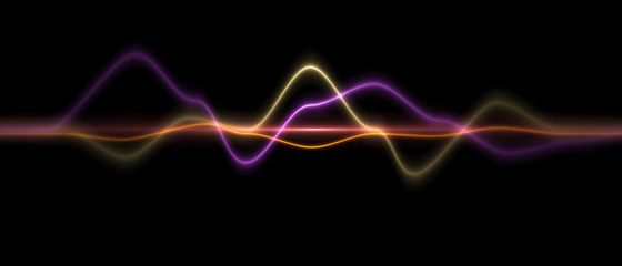 Aufkleber -  frequency audio music equalizer digital . music player waveform, hud for sound technology or tune bar, recorder signal. Song studio or music sound theme