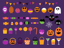 Happy Halloween Sweet Candy Party Set
